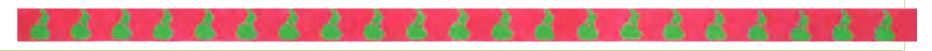 click here to view larger image of Block Island Belt - Pink and Green (hand painted canvases)