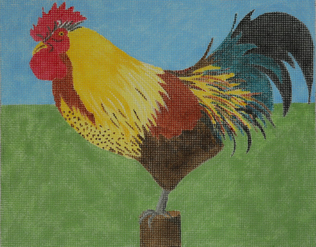 click here to view larger image of King Of The Roost (hand painted canvases)