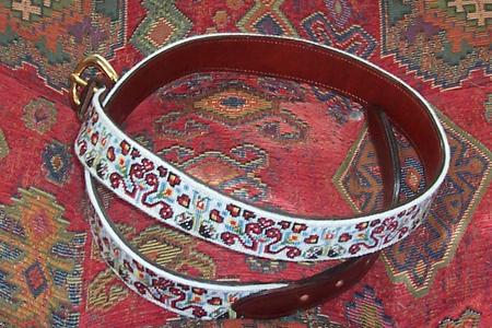 click here to view larger image of Czech Folk Belt (hand painted canvases)