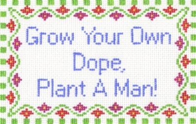 click here to view larger image of Grow Your Own (hand painted canvases)
