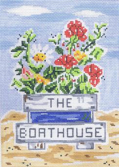click here to view larger image of Boathouse, The (hand painted canvases)