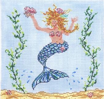 click here to view larger image of Mermaid (hand painted canvases)