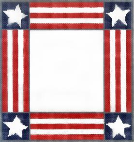 click here to view larger image of America Frame (hand painted canvases)