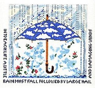 click here to view larger image of Rain Must Fall (hand painted canvases)