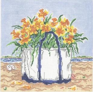 click here to view larger image of Island Spring (hand painted canvases)
