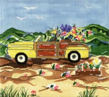 click here to view larger image of Spring Woody - 18ct (hand painted canvases)