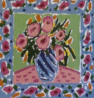 click here to view larger image of Garden Bouquet C-02 (hand painted canvases)