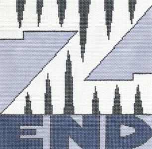click here to view larger image of Z End (hand painted canvases)