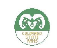 click here to view larger image of Colorado State Rams (hand painted canvases)