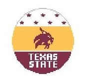 click here to view larger image of Texas State (hand painted canvases)