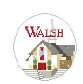click here to view larger image of Walsh University (hand painted canvases)