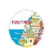click here to view larger image of Positano Italy (hand painted canvases)