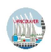 click here to view larger image of Vancouver (hand painted canvases)