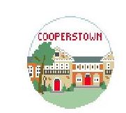 click here to view larger image of Cooperstown (hand painted canvases)