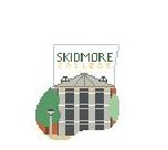 click here to view larger image of Skidmore College Mini Sock (hand painted canvases)