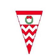 click here to view larger image of Christmas Pennant - O (hand painted canvases)
