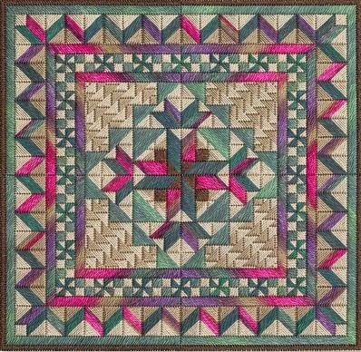 click here to view larger image of Pinwheel Star (counted canvas work)
