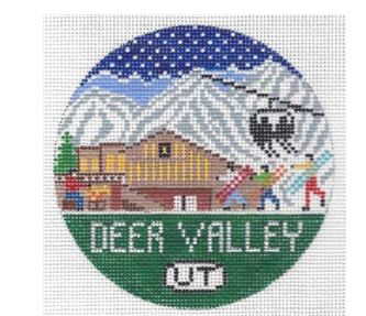 click here to view larger image of Deer Valley  (hand painted canvases)