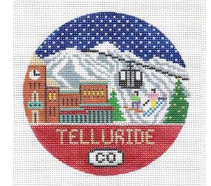 click here to view larger image of Telluride   (hand painted canvases)