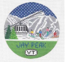 click here to view larger image of Jay Peak   (hand painted canvases)