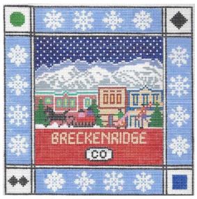 click here to view larger image of Breckenridge Colorado (hand painted canvases)