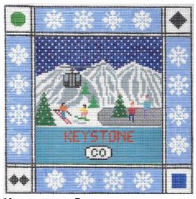 click here to view larger image of Keystone Colorado (hand painted canvases)