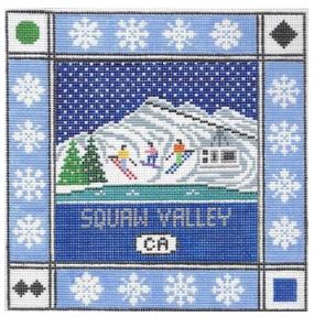 click here to view larger image of Squaw Valley California (hand painted canvases)