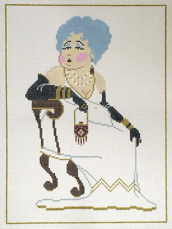 click here to view larger image of Grand Dame (hand painted canvases)