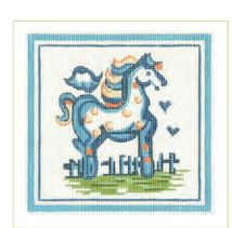 click here to view larger image of Hadley Pottery - Small Horse (hand painted canvases)