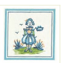 click here to view larger image of Hadley Pottery - Small Wife (hand painted canvases)