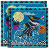 click here to view larger image of Witchs Other Ride, The - 18ct (hand painted canvases)