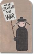 click here to view larger image of Make Challah Not War (hand painted canvases)