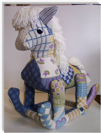 click here to view larger image of Rocking Horse 1 (hand painted canvases)