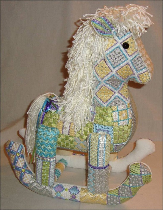 click here to view larger image of Baby Rocking Horse (hand painted canvases)