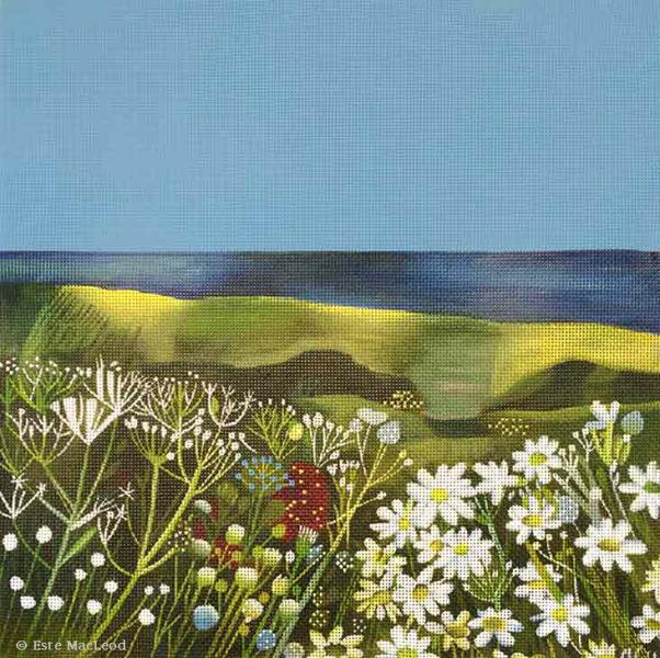 click here to view larger image of Seaside Meadow (hand painted canvases)