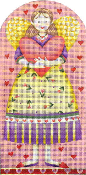 click here to view larger image of Valentine Girl (hand painted canvases)