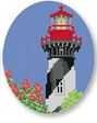 click here to view larger image of St Augustine Lighthouse Ornament (hand painted canvases)