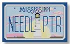click here to view larger image of Mini License Plate - Mississippi (hand painted canvases)