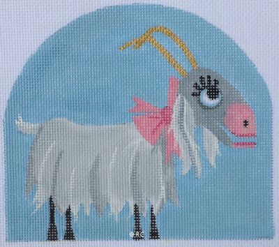 click here to view larger image of Miss Alpine Goat (hand painted canvases)