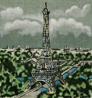 click here to view larger image of Paris (hand painted canvases)