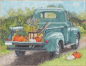 click here to view larger image of Country Road (hand painted canvases)