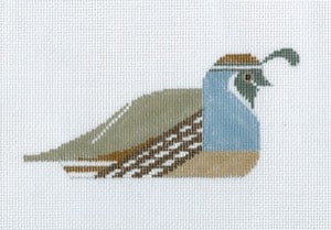 click here to view larger image of California Quail (hand painted canvases)