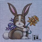 click here to view larger image of Cute Bunny (hand painted canvases)