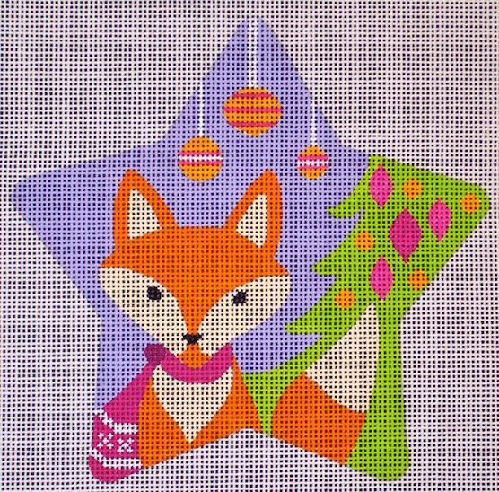 click here to view larger image of Fox Star (hand painted canvases)