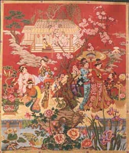click here to view larger image of Chinese Wedding (hand painted canvases)