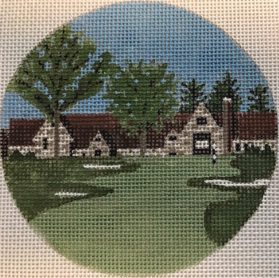 click here to view larger image of Aronimink Pennsylvania Ornament (hand painted canvases)