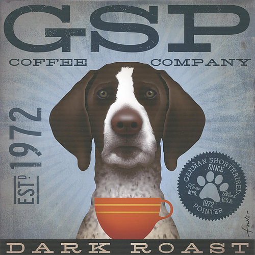 click here to view larger image of GSP (Dark Roast) (hand painted canvases)
