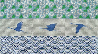 click here to view larger image of Cranes Flying South (hand painted canvases)