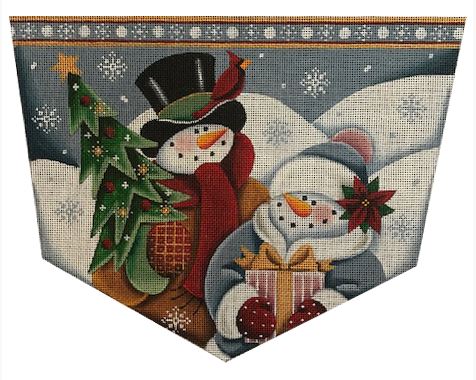 click here to view larger image of Snow Couple 13M (hand painted canvases)