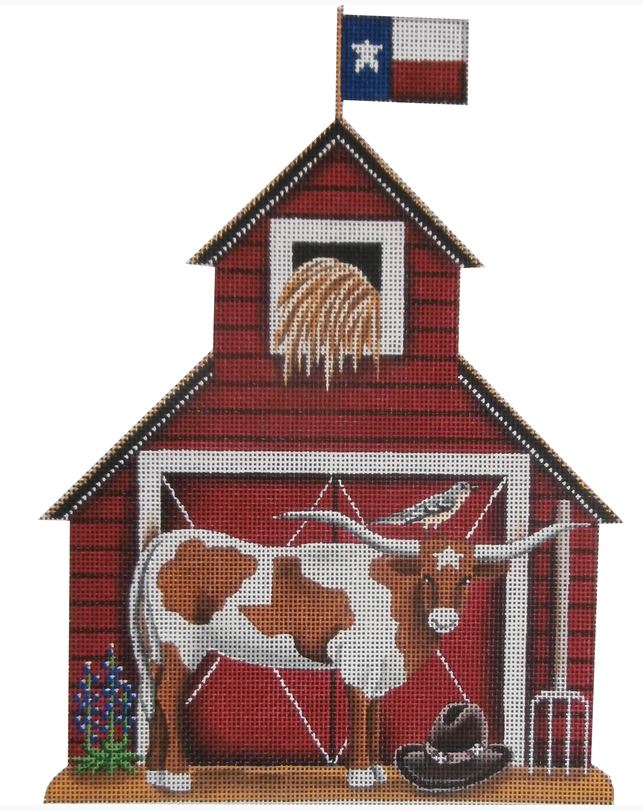 click here to view larger image of Texas Barn (hand painted canvases)